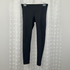 Full length all black leggings